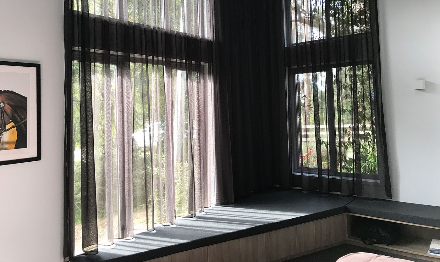 Custom made Curtains & Blinds